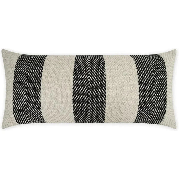 Outdoor Vigoss Lumbar Pillow - Carbon-Outdoor Pillows-D.V. Kap-LOOMLAN