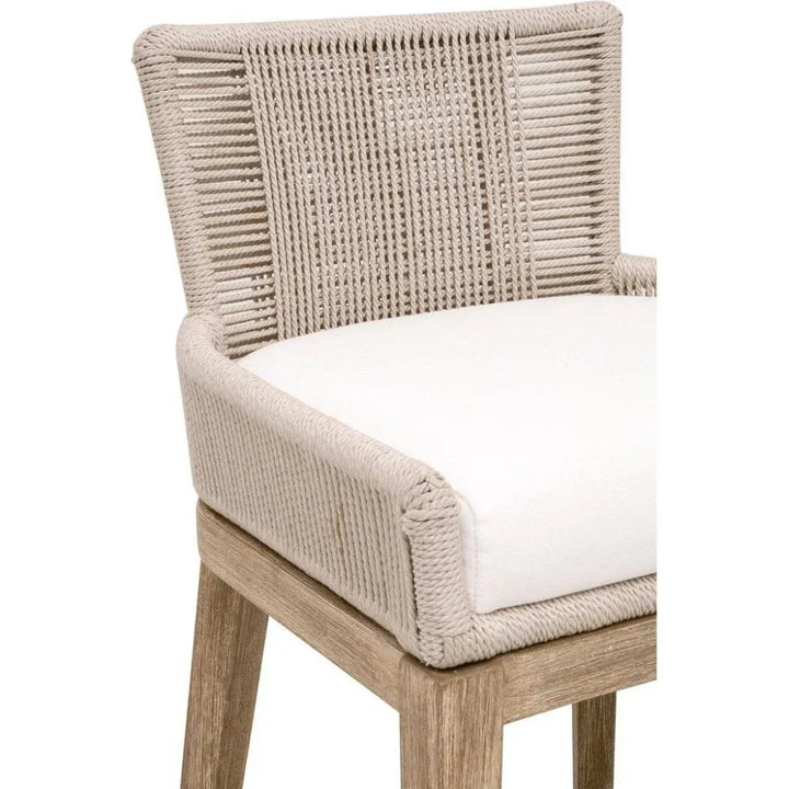 Overlay Fabric Counter Stool - LOOMLAN - Essentials For Living - Counter Stools