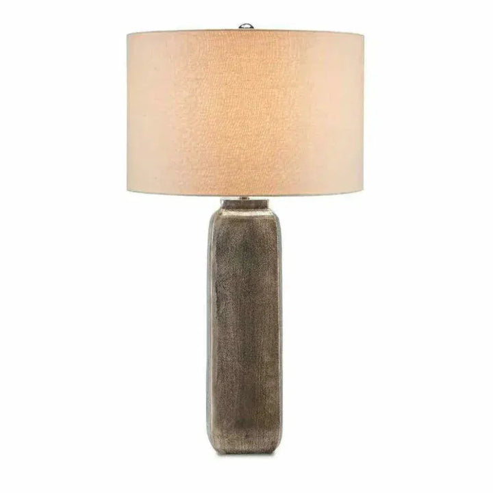 Oxidized Nickel Morse Table Lamp - LOOMLAN - Currey & Co - Table Lamps