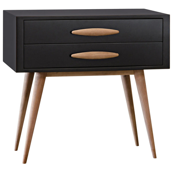 Taylor Wooden 2 Drawers Nightstand