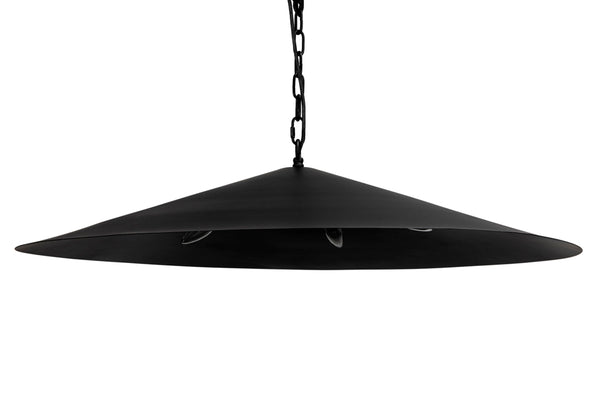 Lark Industrial Steel Black Pendant