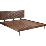 Pablo Sheesham Brown Wooden Bed Frame