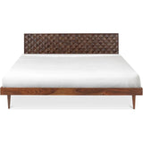 Pablo Sheesham Brown Wooden Bed Frame