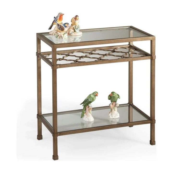 Pac Coast Metal Framed Side Table - LOOMLAN - Chelsea House - Side Tables