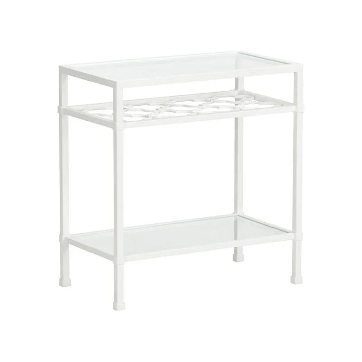 Pacific Coast Metal Framed Side Table - LOOMLAN - Chelsea House - Side Tables