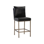 Paige Leather Comfortable Counter Stool