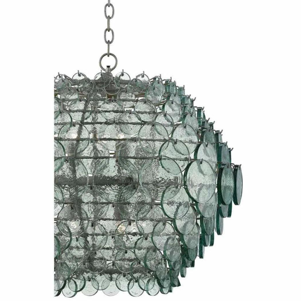 Painted Silver Granello Braithwell Chandelier