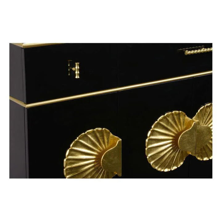 Palm Beach Black Buffet Cabinet - LOOMLAN - Chelsea House - Accent Cabinets