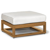 Palm Beach Poly Lumber Square Ottoman Sunbrella Cushion-Outdoor Ottomans-Breezesta-LOOMLAN