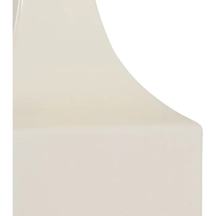 Palmer White Glaze Ceramic Table Lamp - LOOMLAN - Wildwood - Table Lamps