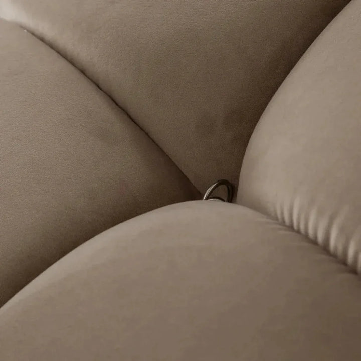 Paloma 5PC Modular 111 Corner Sectional Mink Tan Velvet - LOOMLAN - Diamond Sofa - Sectionals