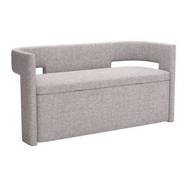 Papua Performance Fabric Storage Bedroom Bench