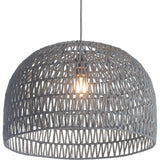 Paradise Ceiling Lamp Gray Pendants LOOMLAN By Zuo Modern