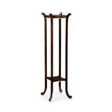 Paris Fern Solid Wood Made Stand-Side Tables-Chelsea House-Dark Brown-LOOMLAN