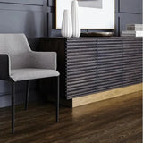 Paris Sideboard Modern Steel Base Wood