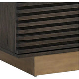 Paris Sideboard Modern Steel Base Wood