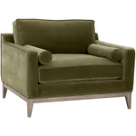 Parker Post Wood Olive Modern Sofa Chair