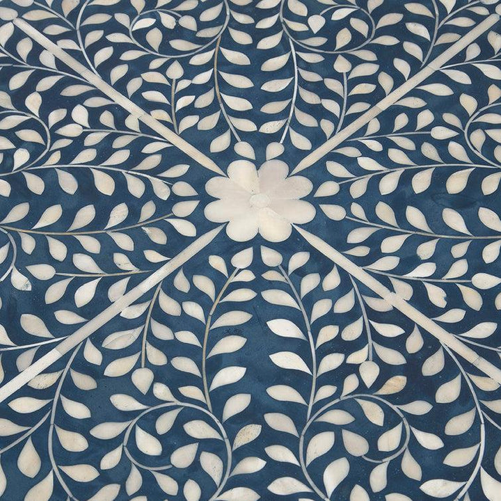 Parkview Stylish Blue Round Coffee Table - LOOMLAN - Coffee Tables