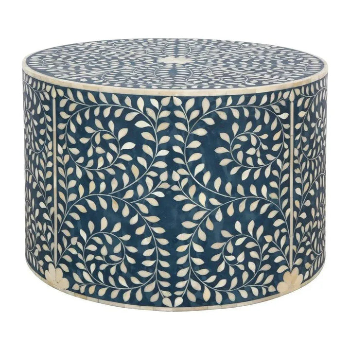 Parkview Stylish Blue Round Coffee Table - LOOMLAN - Coffee Tables