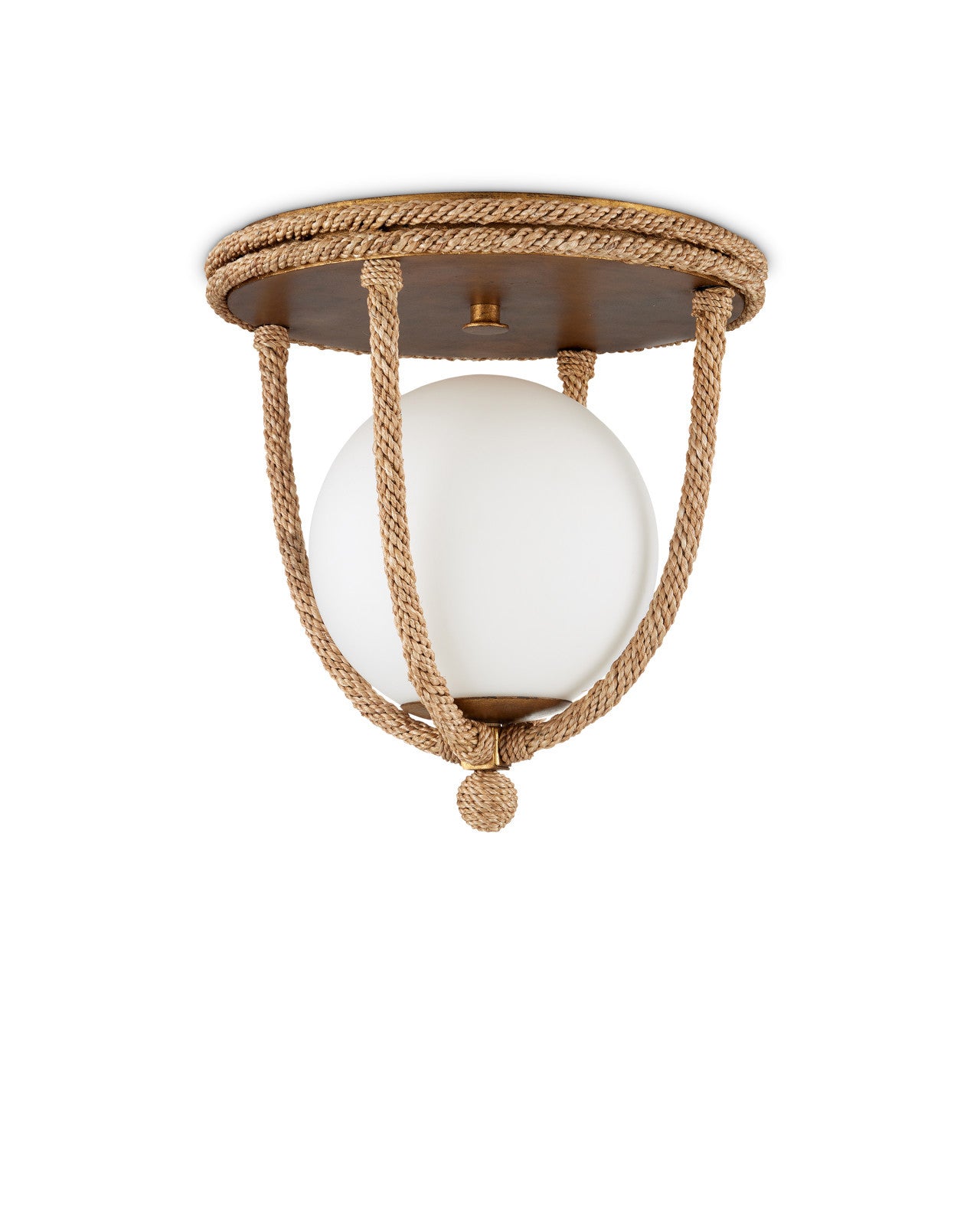 Get Passageway Abaca Rope Warp Flush Mount Light – LOOMLAN