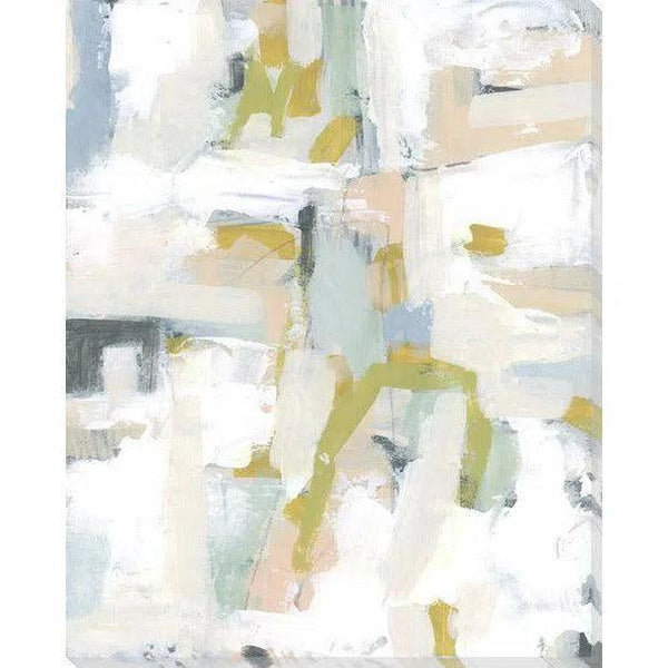 Pastel Abstract Indoor Outdoor Wall Art - LOOMLAN - LOOMLAN - Canvas Art