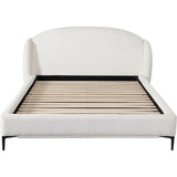 Path White Low Profile Bed Frame-Beds-Diamond Sofa-LOOMLAN