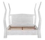 Patras Eastern King Bed Frame-Beds-Noir-LOOMLAN