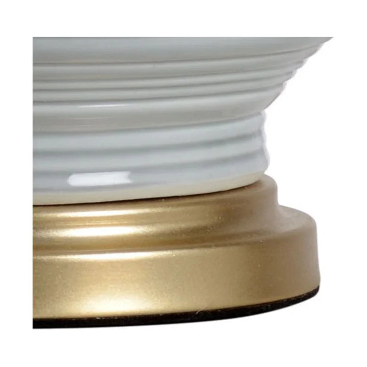 Pauline Porcelain Made Table Lamp - LOOMLAN - Wildwood - Table Lamps