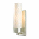 Pearl Silver Leaf Abadan Wall Sconce