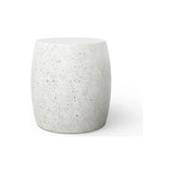 Pebble Concrete Made Outdoor Side Tables