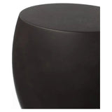 Pebble Concrete Made Outdoor Side Tables