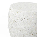 Pebble Concrete Made Outdoor Side Tables