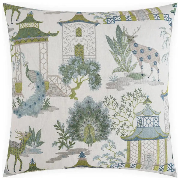 Pelhaven Green Throw Pillow With Insert