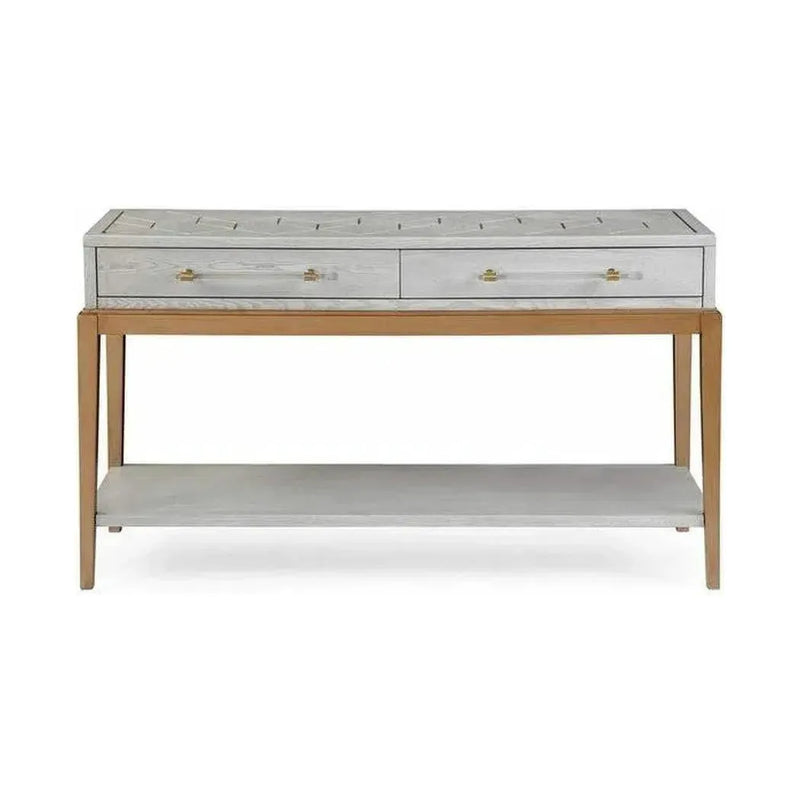 Perrine Wooden Rectangular Console Table