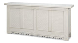 Persian Sideboard Antique White Cabinet For Living Room-Sideboards-Sarreid-LOOMLAN