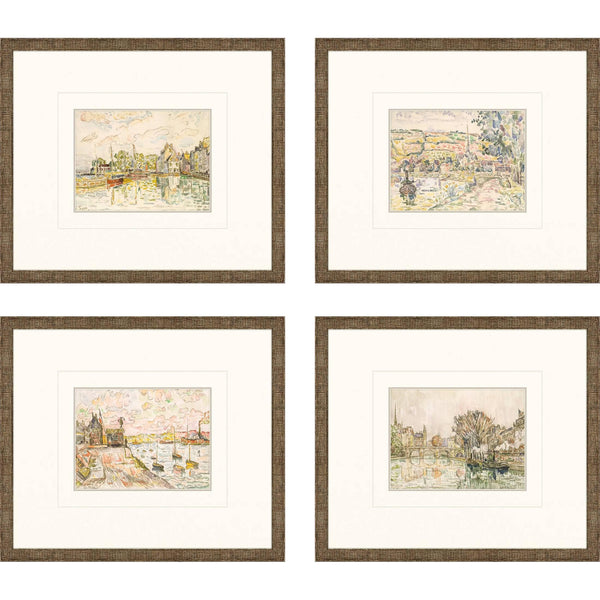 Petite Landscapes Multi Framed Wall Art 4PC