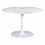 Phoenix Dining Table White Dining Tables LOOMLAN By Zuo Modern
