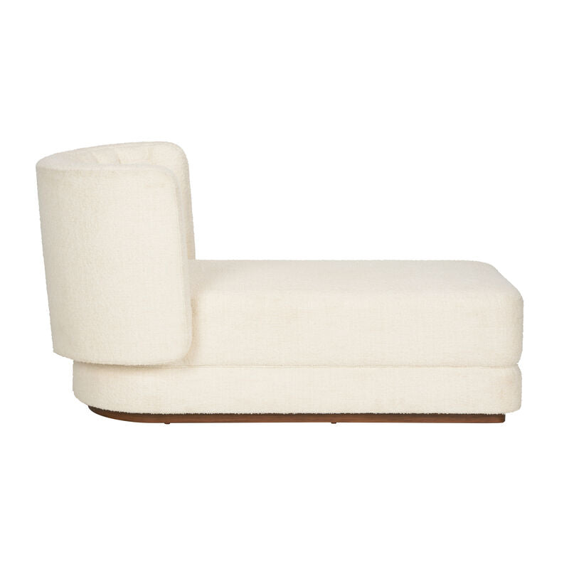 Piano Modern Design White Chaise