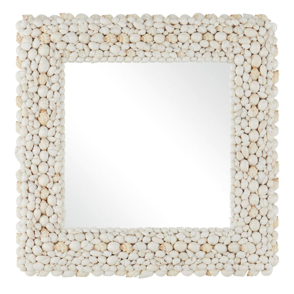Piddock Shell Frame Square Wall Mirror