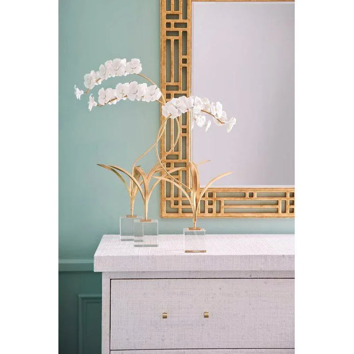 Pierced Metal Framed Wall Mirror - LOOMLAN - Chelsea House - Wall Mirrors