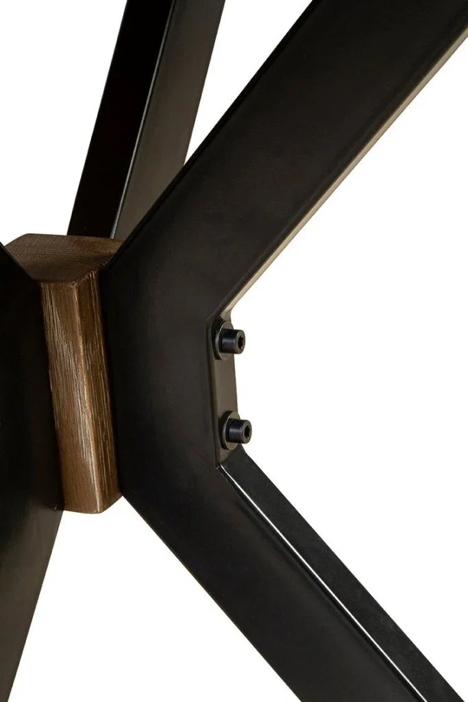 Pierre Wooden Round Dining Table-Dining Tables-Furniture Classics-LOOMLAN