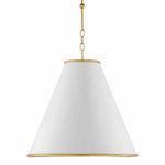 Pierrepont Gold & White Large Pendant