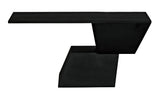 Pieta Console, Black Steel-Console Tables-Noir-LOOMLAN
