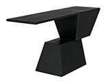 Pieta Console, Black Steel-Console Tables-Noir-LOOMLAN