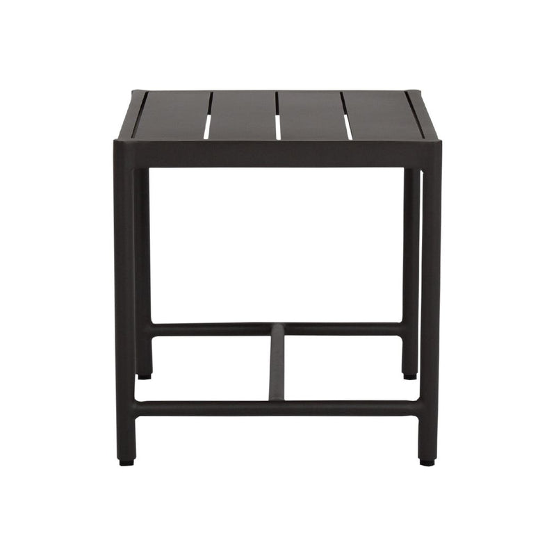 Sunset West-Pietra Aluminum Outdoor End Table-Outdoor Side Tables-LOOMLAN