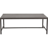 Pietra Scratch-Resistant Outdoor Coffee Table-Outdoor Coffee Tables-Sunset West-LOOMLAN