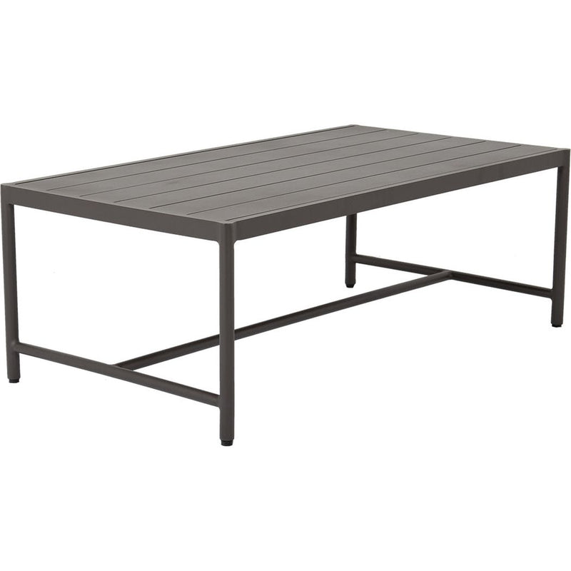 Pietra Scratch-Resistant Outdoor Coffee Table-Outdoor Coffee Tables-Sunset West-LOOMLAN