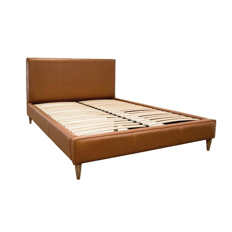 Pisa Leather Luxurious Bed-Beds-LH Imports-King-LOOMLAN