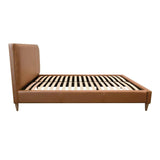 Pisa Leather Luxurious Bed-Beds-LH Imports-LOOMLAN