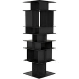 Pisa Shelf, Black Steel-Wall Shelves & Ledgers-Noir-LOOMLAN